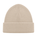 Ribbed Beanie — Oatmeal